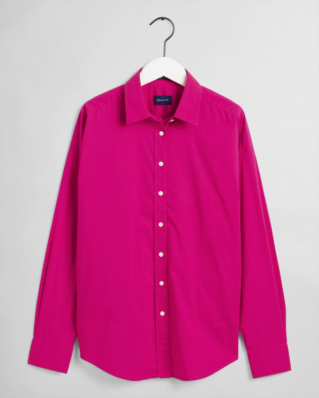 Caractere Baumwolle Hemd in Pink Damen Bekleidung Oberteile Hemden 